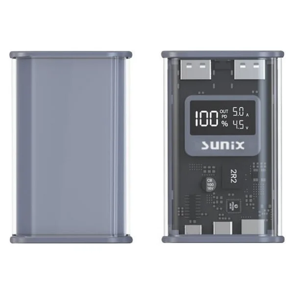 Sunix Pb-44 Gri 12000 mAh Powerbank - Görsel 2