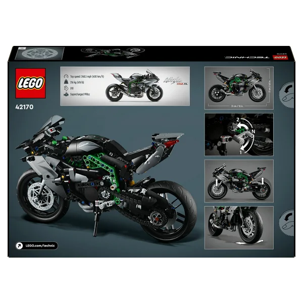 Lego 42170 Technic Kawasaki Ninja H2r Motosiklet - Görsel 4