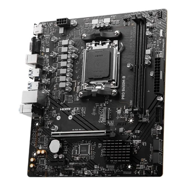 Msı Pro B650m-B AMD Am5 DDR5 Micro Atx Anakart - Görsel 3