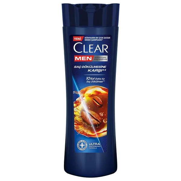 Clear Men Kahve Çekirdeği Özü 350 Ml Saç Dökülmesine Karşı Kepek Şampuanı - Görsel 2