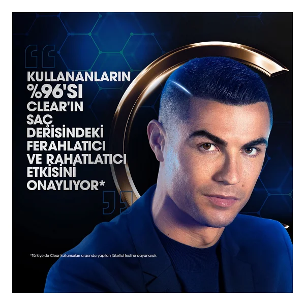 Clear Men Kahve Çekirdeği Özü 350 Ml Saç Dökülmesine Karşı Kepek Şampuanı - Görsel 8