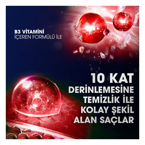 Clear Men Hızlı Stil 2'si 1 arada 350 ml Kepek Şampuanı - Görsel 10