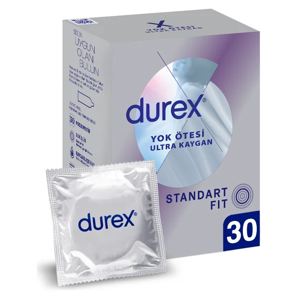 Durex Yok Ötesi Ultra Kaygan 30'lu Prezervatif - Görsel 9