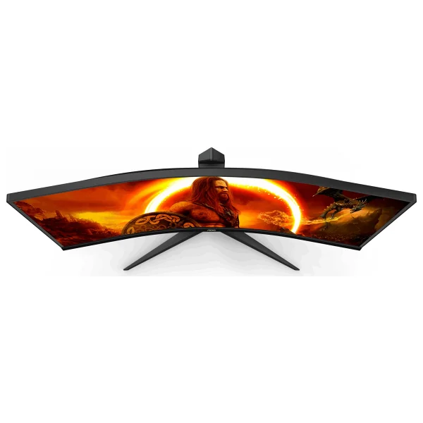 Aoc Cu34g2xp/Bk 34" 1 Ms Wqhd Curved 180 Hz Oyuncu Monitörü - Görsel 5