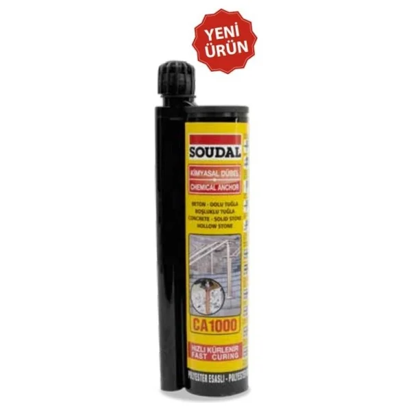 Soudal Ca1000 345 Ml Polyester Bazlı Kimyasal Dübel - Görsel 2