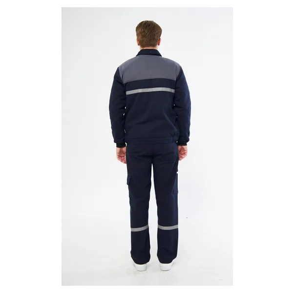 Mervem İş Takımı 7/7 Gabardin Kapitoneli Reflektörlü - Görsel 6