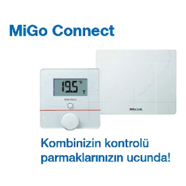 Demirdöküm Migo Connect Kablosuz Akıllı Oda Termostatı - Görsel 2