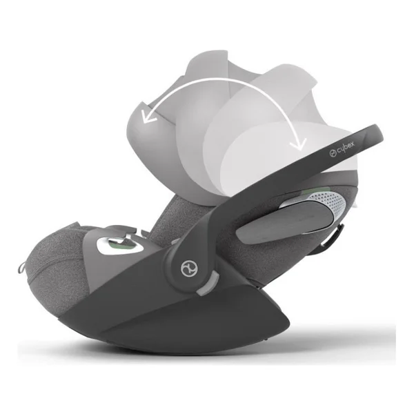 Cybex Cloud T I-Size Plus Mirage Grey 0-13 kg Oto Koltuğu - Görsel 5