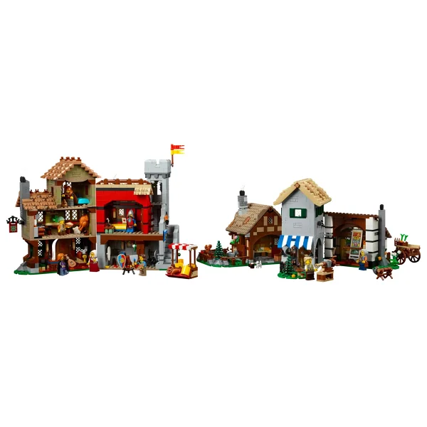 Lego 10332 Icons Medieval Town Square - Görsel 2