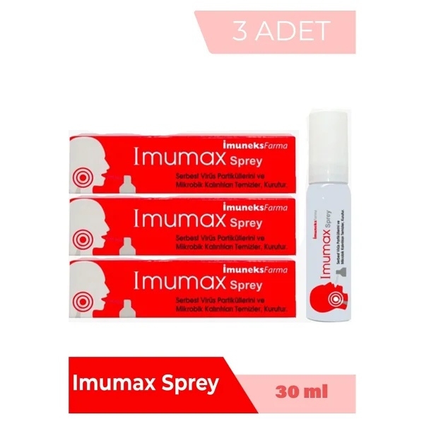 Imumax 16+ 30 Ml 3'lü Boğaz Spreyi - Görsel 2