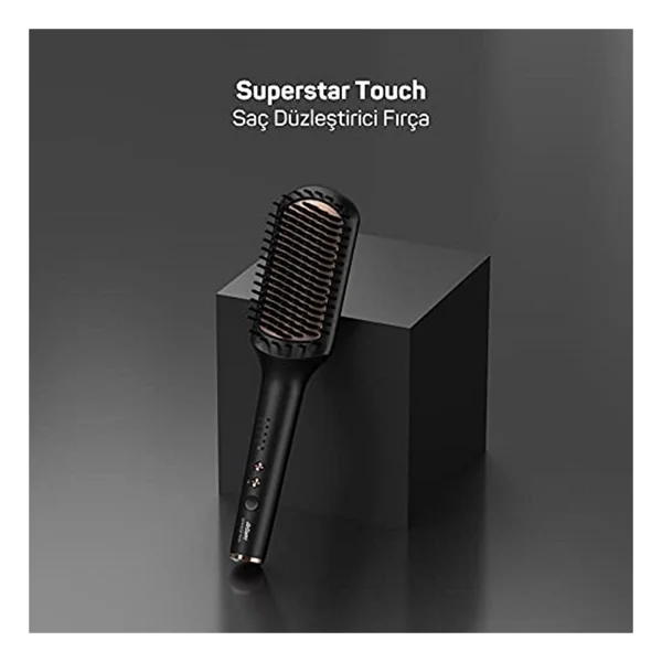 Arzum Ar5068 Siyah Superstar Touch Saç Düzleştirici Tarak - Görsel 2