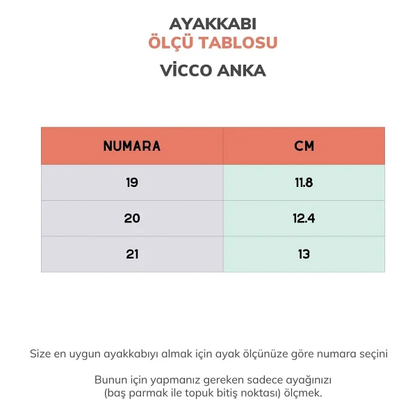 Vicco Anka 950.E19k.224-01 Lacivert İlk Adım Ayakkabısı - Görsel 5