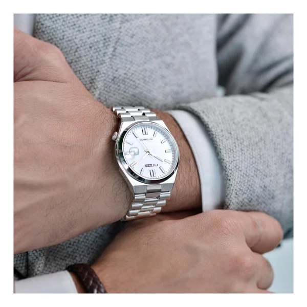 Citizen Tsuyosa Nj0150-81a Beyaz Erkek Kol Saati - Görsel 5