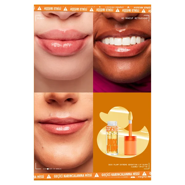 Nyx Duck Plump Dolgunlaştırıcı Dudak Parlatıcısı 01 Clearly Spicy - Görsel 2
