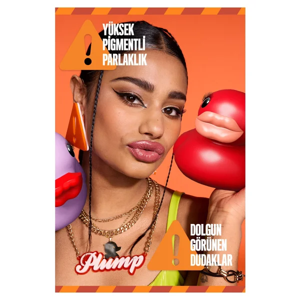 Nyx Duck Plump Dolgunlaştırıcı Dudak Parlatıcısı 01 Clearly Spicy - Görsel 5