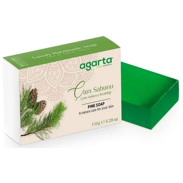 Agarta Doğal El Yapımı Çam Sabunu 150 Gr - Görsel 3