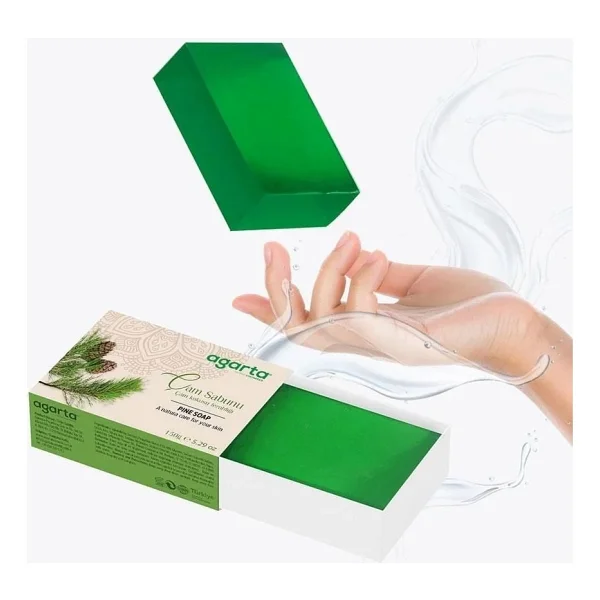 Agarta Doğal El Yapımı Çam Sabunu 150 Gr - Görsel 2