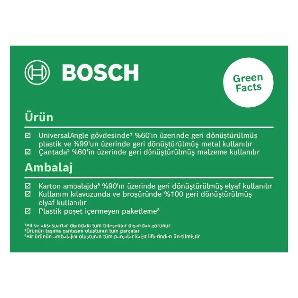 Bosch Universalangle 0603676001 Açı Ölçer - Görsel 5
