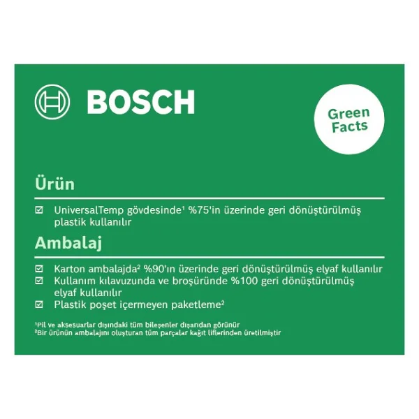 Bosch Universal Temp Lazerli Isı Dedektörü - Görsel 4