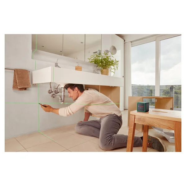 Bosch Quigo Green Çapraz Çizgi Lazeri - Görsel 2
