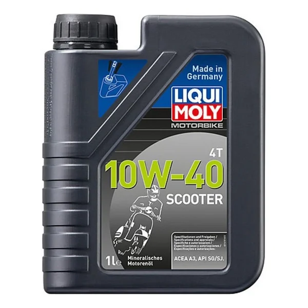 Liqui Moly Basic Scooter 10w-40 4t 1 Lt Motosiklet Yağı - Görsel 2