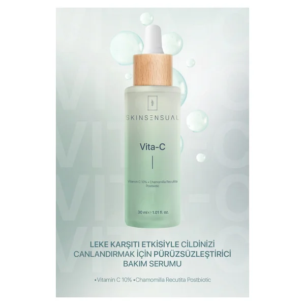 Skin Sensual Vita-C Cilt Tonu Eşitleyici 30 Ml Yüz Serumu - Görsel 7