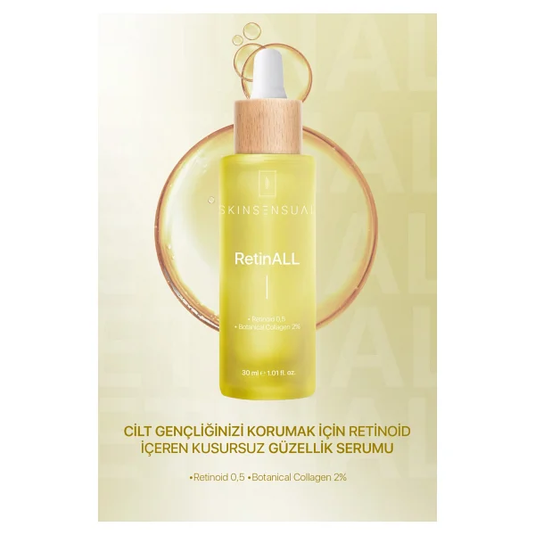 Skin Sensual Kusursuz Bakım Serumu 30 Ml Retinall İle Cilt Tipine Uygun Etkili Bakım - Görsel 7