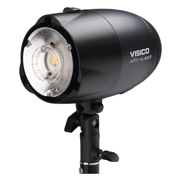 Visico Vl-400 Iı Plus Elfin 3'lü Paraflaş Seti - Görsel 2
