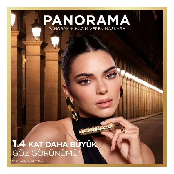 L'oreal Paris Panorama Hacim Veren Kahverengi Maskara - Görsel 4