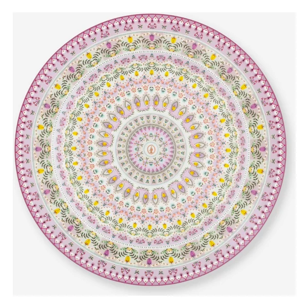 Pip Studio Lily & Lotus Mor Porselen Supla 32 Cm - Görsel 3