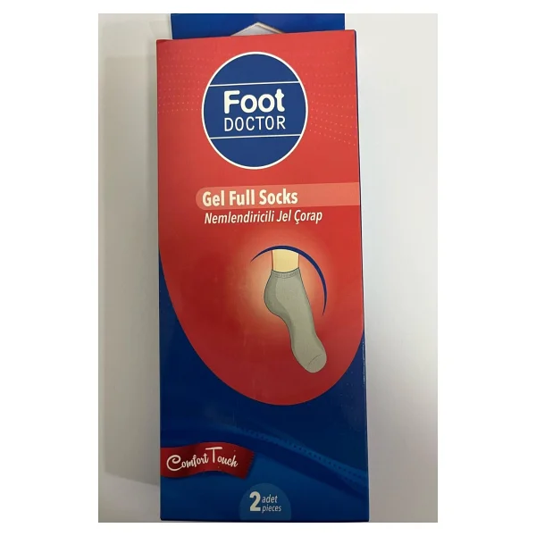 Foot Doctor Nemlendiricili Jel Çorap 2 Adet - Görsel 2