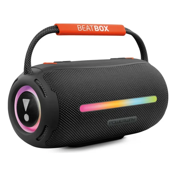 Powerway Beatbox Siyah Bluetooth Hoparlör - Görsel 2