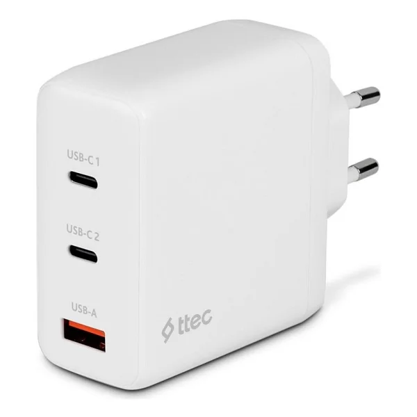 Ttec Smartcharger Trio Gan 2scg04b 120 W Beyaz Hızlı Şarj Adaptörü - Görsel 8