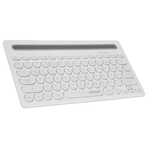Everest KB-BT84 Beyaz TKL Kablosuz Klavye - Görsel 9