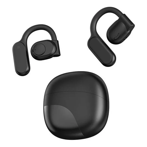 Wiwu T20 Openbuds TWS Siyah Kulak İçi Bluetooth Kulaklık - Görsel 2