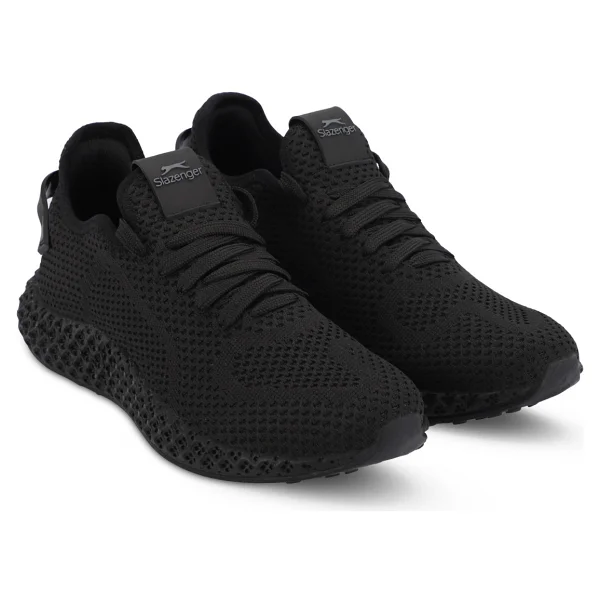 Slazenger Atomix Siyah Erkek Sneaker - Görsel 3