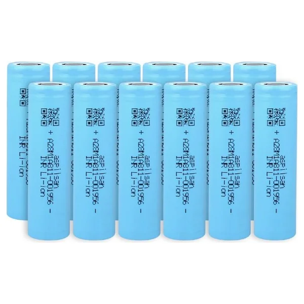 Aspilsan 3.7v 2800 mAh Li-Ion Şarjlı Pil 25a 12 Li Paket Uzun Ömürlü Şarj Edilebilir - Görsel 2