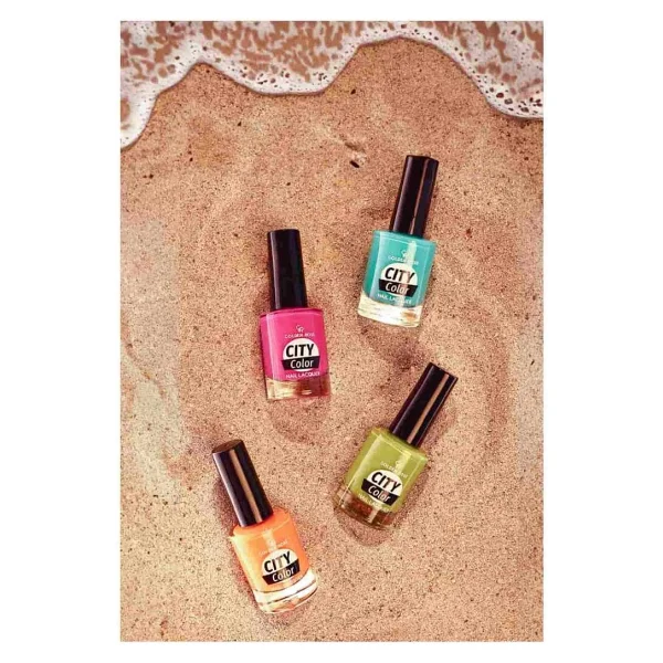 Golden Rose City Color Nail Lacquer No: 65 - Parlak Ve Uzun Süre Kalıcı Oje 10.2 Ml - Görsel 4