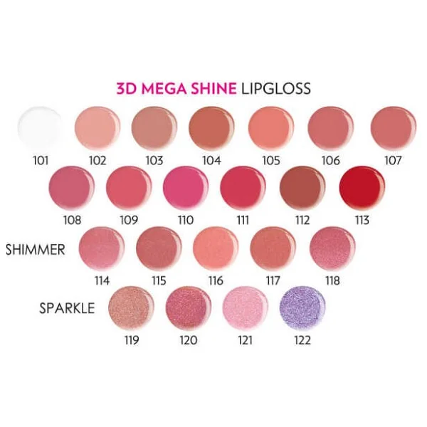 Golden Rose Dudak Parlatıcısı 3d Mega Shine Lipgloss No: 111 - Görsel 7