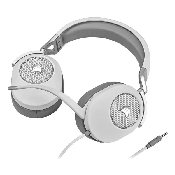 Corsair Hs65 Surround Ca-9011271-Eu Beyaz 7.1 Kablolu Kulak Üstü Oyuncu Kulaklığı - Görsel 3