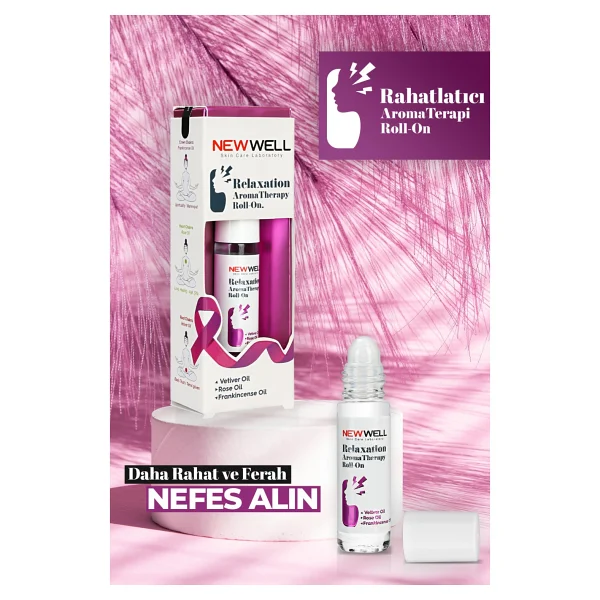 New Well Relaxation Aromatherapy 6 Ml Roll-On Masaj Yağı - Görsel 4