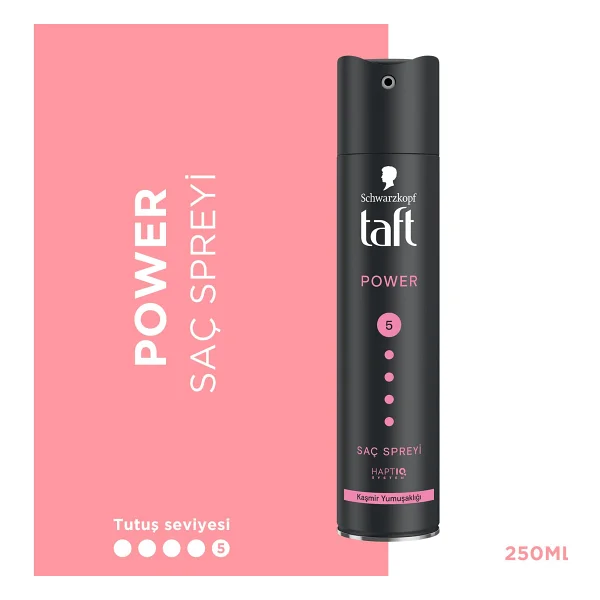 Taft Cashmere Power No:5 250 ml Saç Spreyi - Görsel 2