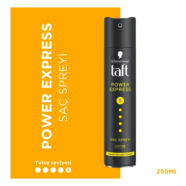 Taft Power Express No:5 250 Ml Saç Spreyi - Görsel 4