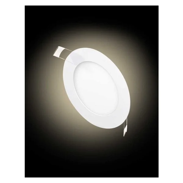 Kendal 5 Adet 15w 4000k Ilık Beyaz Işık Smd Yuvarlak Slim LED Panel Kdl402 - Görsel 3