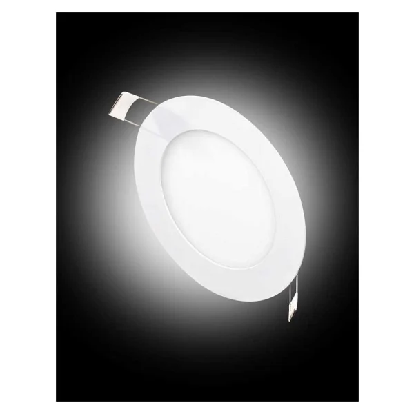 Kendal 5 Adet 3w 6500k Beyaz Smd Ledli Yuvarlak Slim Panel Kdl404 - Görsel 2