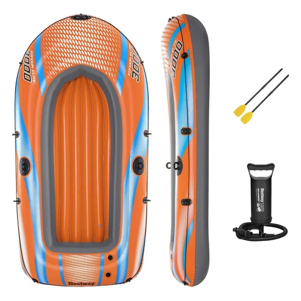 Bestway Kondor Elite 3000 61145 246x122 Cm 2+1 Kişilik Şişme Bot Seti - Görsel 8
