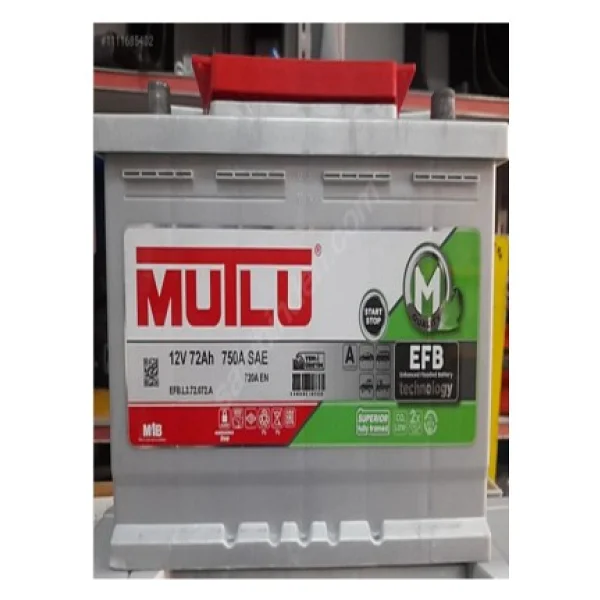Mutlu Agm Start-Stop 12 V 70 Ah 760 En Akü - Görsel 2