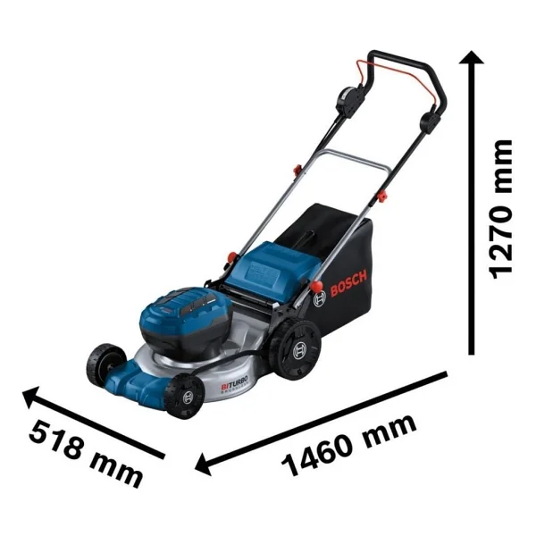 Bosch Gra 18v2-46 Aküsüz Çim Biçme Makinesi - Görsel 3