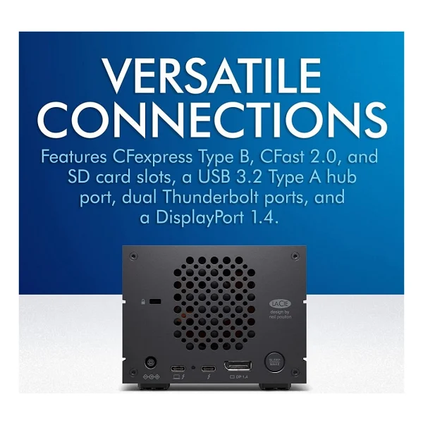 Lacie 2Big Thunderbolt 3 STLG48000400 2 Yuvalı 48 TB NAS Depolama Ünitesi - Görsel 4