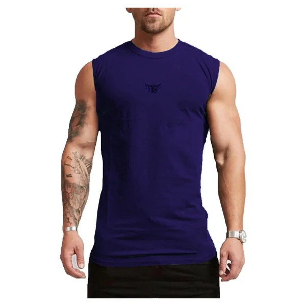 Genius Store Erkek Nem Emici Hızlı Kuruma Atletik Teknik Performans Sporcu Sıfır Kol T-Shirt Mg-Atlet - Siyah - Görsel 8